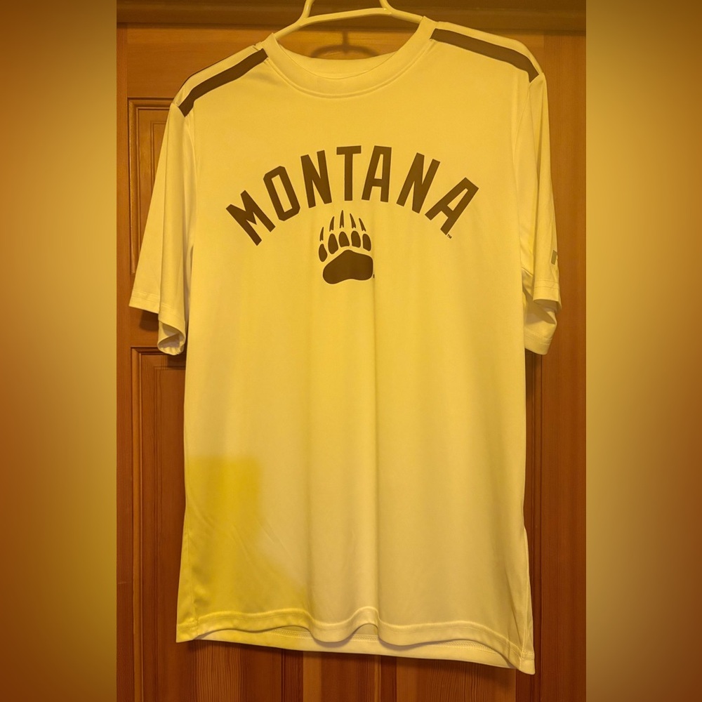 RUSSELL ATHLETIC TEE…MONTANA GRIZZLIES..,